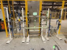 CUSTOM AIR &, WATER STATIONS - HEAVY-DUTY METAL FRAMES | INDUSTRIAL FLUID DISTRIBUTION | Qty: 3 - Un