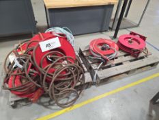 Industrial-Grade Hose Reel Fleet | 8-Unit Assorted Collection | Mixed Specifications &, Configuratio