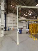 [450lbs Capacity] | Overhead Workstation Crane - Freestanding Model | Unified Industries *Brought to