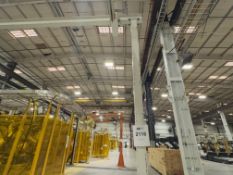 [450lbs Capacity] | Dual Hoist Overhead Workstation - Unified Industries Freestanding Crane [Brought
