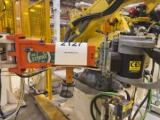 Spot Welder Mounting Pedestal &, Accessories - Tip Dresser | Complete Pedestal Assembly Configuratio