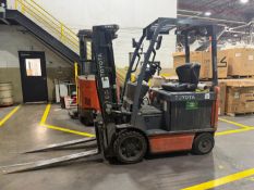 Toyota Electric Forklift Model: 8FBCU25