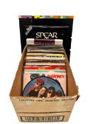 A collection of punk / post punk / alternative etc 7" vinyl singles to include - Ramones, King Kurt,