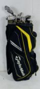 A set of men's right-handed Full Bore Tungsten-ST golf irons including clubs three to nine, pitching