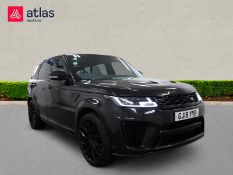 LAND ROVER RANGE ROVER SPORT SVR 5.0 AUTO · 2018 · 101,310 MILES · FULL DEALER SERVICE HISTORY