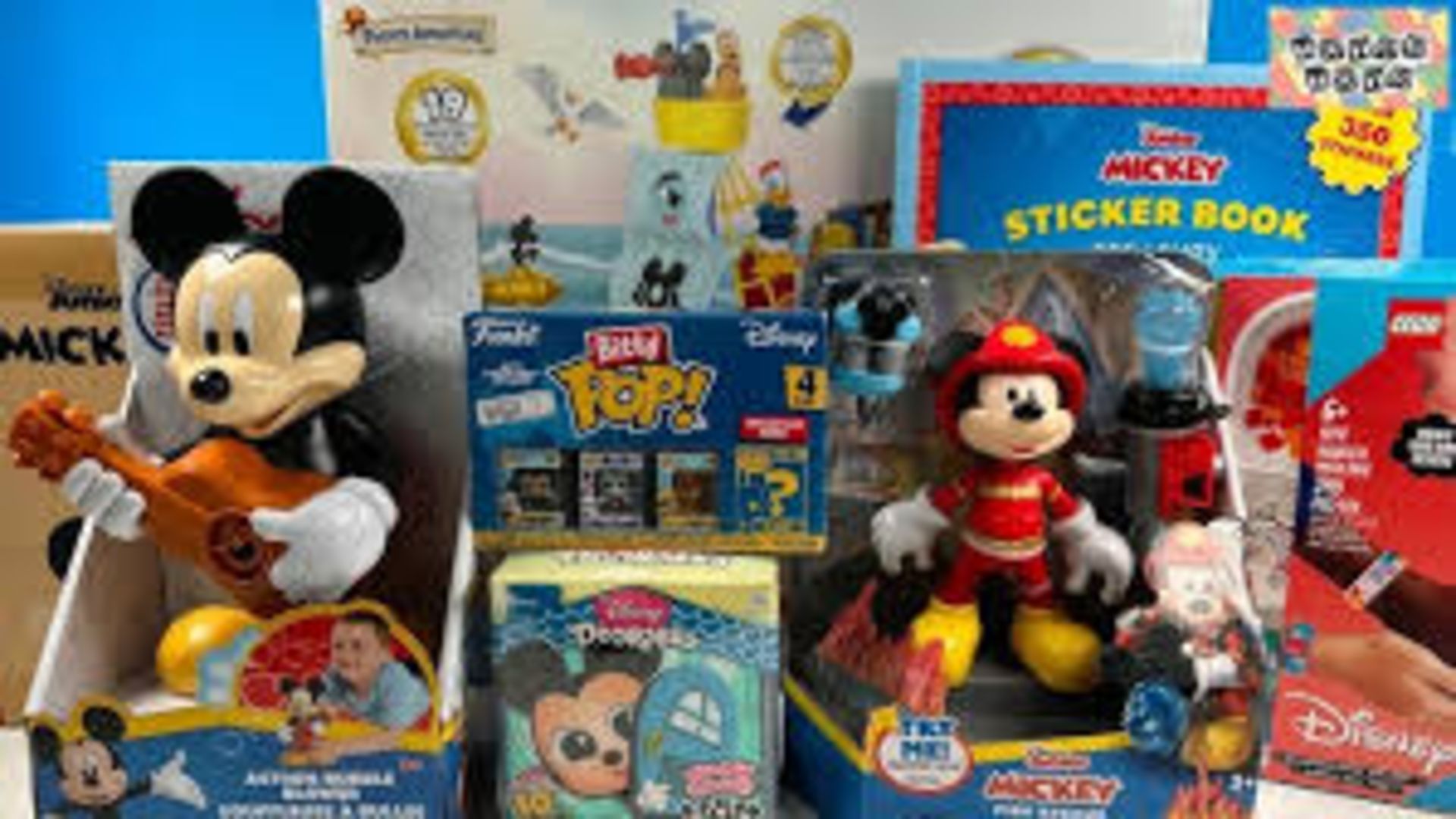 Genuine Disney Mystery Toy Box 25 Licensed Toys Warehouse Clearance NEW IN