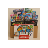 TOY BOX 25 ITEMS INCLUDING BIGGER BRANDED TOYS & GAMES AVAILABLE RRP £400 + (BASED ON AMAZON)