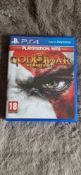God of War III Remastered video game for the PlayStation 4 console.