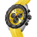 TAG Heuer Formula 1 Watch Yellow Dial – Men’s Sports Watch – Auction