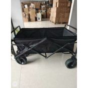 Black Folding Utility Wagon Trolley – New Boxed – Direct From Amazon – RRP £90