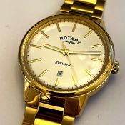 Rotary Avenger Gold Tone GB05343/02 Brand New With Sticker Â£179 RRP