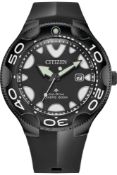 Title: Citizen Promaster Orca Diver BN0235-01E Eco-Drive 200m Watch NEW original