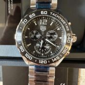TAG Heuer Formula 1 CAZ1010 Quartz Chronograph Watch Box & Papers