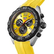 TAG Heuer Formula 1 Watch Yellow Dial - Men's Sports Watch - Auction