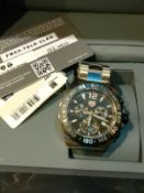 TAG Heuer Formula 1 CAZ1010 Quartz Chronograph Watch Box & Papers