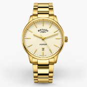 Rotary Avenger Gold Tone GB05343/02 Brand New With Sticker Â£179 RRP
