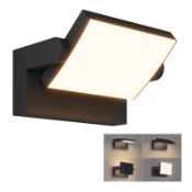 OREiN Outdoor Security Light with PIR Motion Sensor – 24W 2800 Lumens – Adjustable White Light x 5