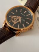 Brand-New Bulova 97A109 Automatic Open-Heart Watch