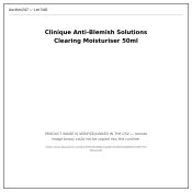 Clinique Anti-Blemish Solutions Clearing Moisturiser 50ml