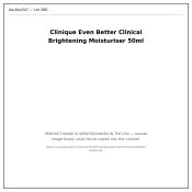 Clinique Even Better Clinical Brightening Moisturiser 50ml