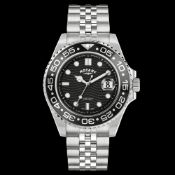 Rotary Stainless Steel Sports Wristwatch