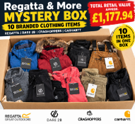 REGATTA & MORE – MIXED BRANDED CLOTHING CLEARANCE BOX