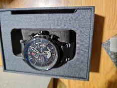 AVI-8 Hawker Hunter Chronograph Watch - Black Pilot Style - Box & Tags