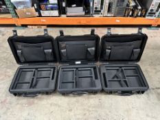 Lot of 3 SKB I-Series Waterproof Hard Cases For Laptops