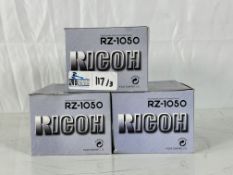 Lot of 3 Ricoh RZ-1050 35mm AF Compact Cameras, New, Old Stock