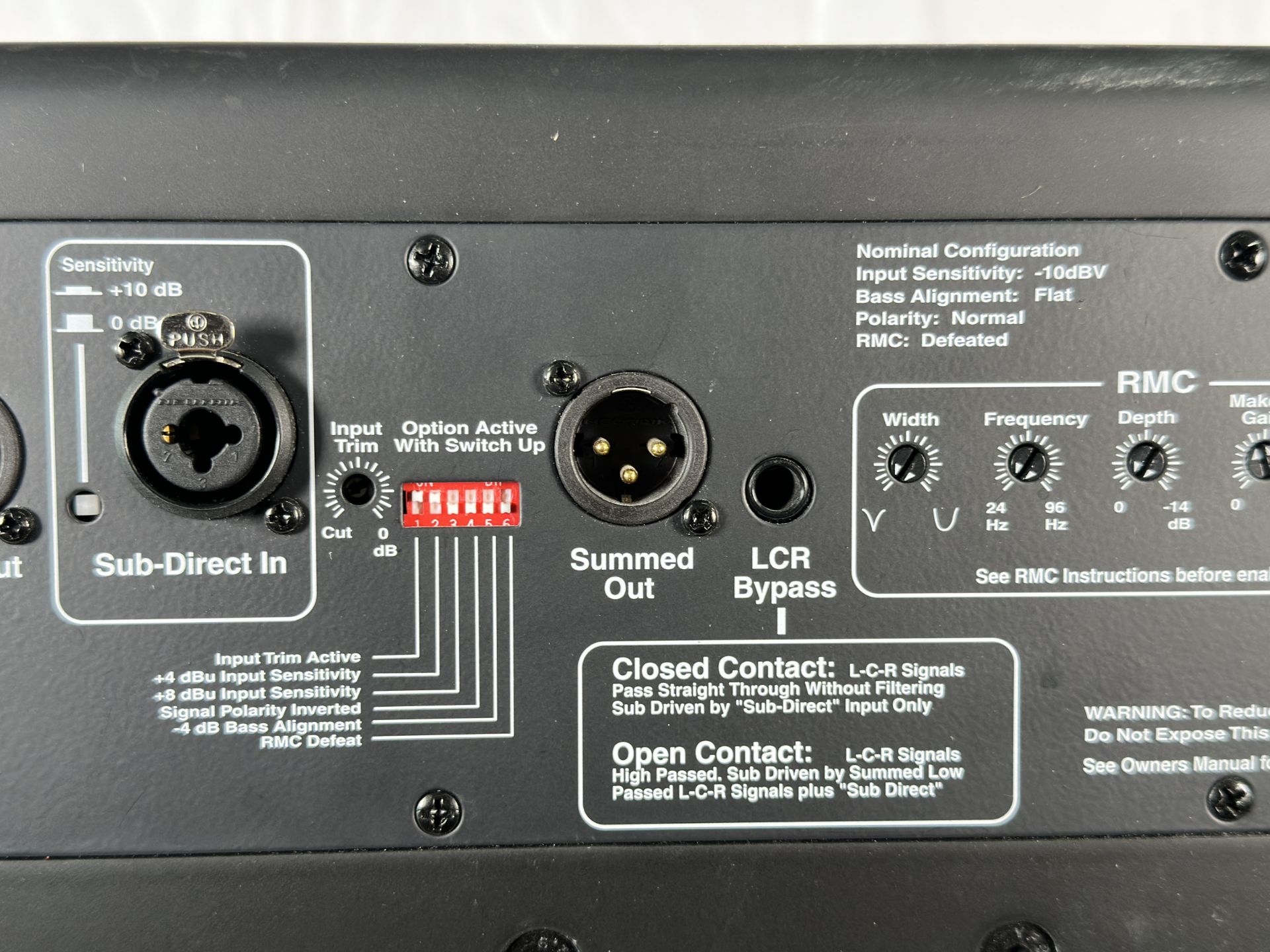 JBL LSR6312SP Linear Spatial Reference Powered Studio Subwoofer - Image 5 of 6
