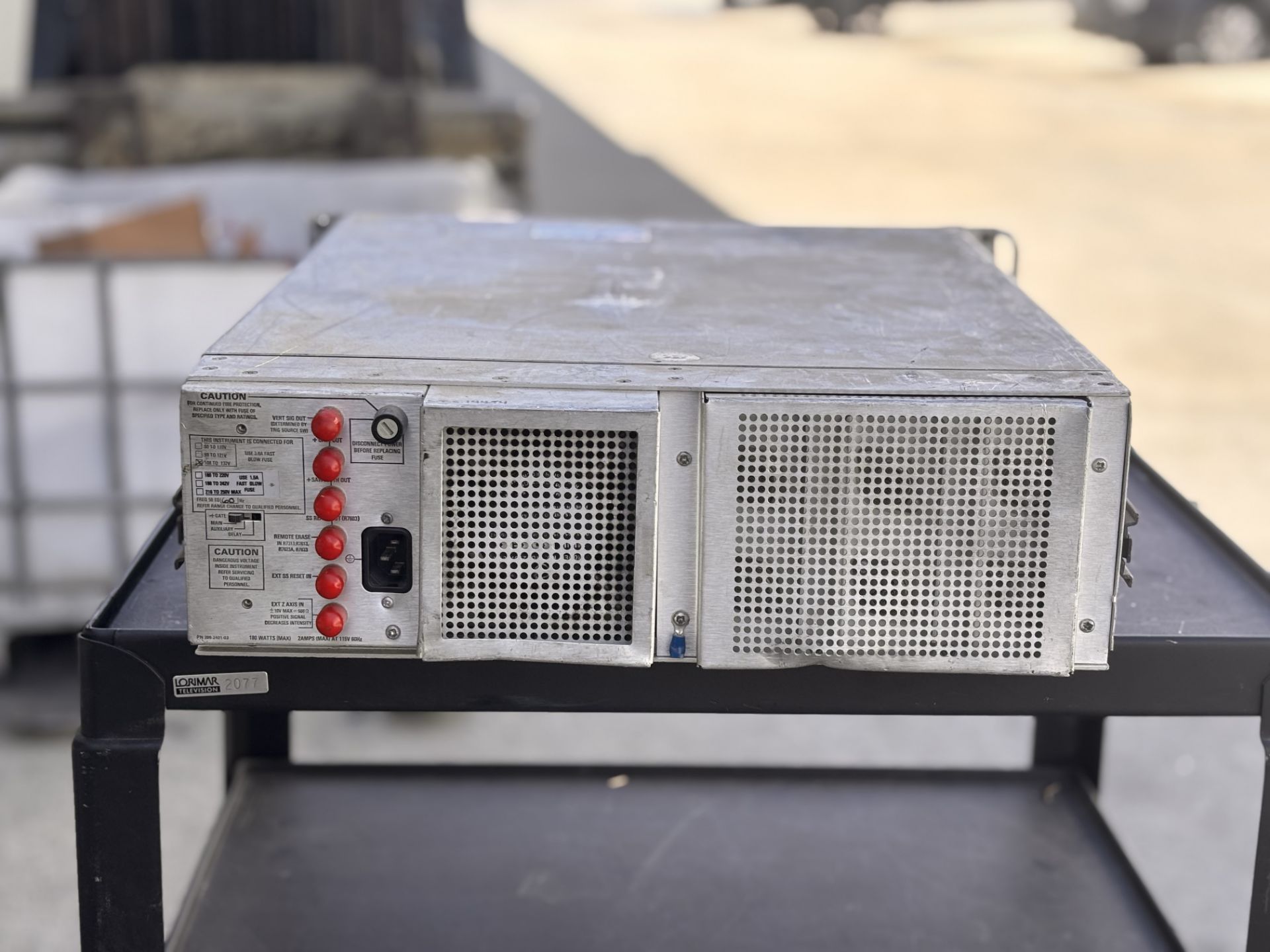 Tektronix 7633 Oscilloscope w/ (2) 7A26 Dual Trace Amplifiers, 7B53A Dual Time Base Plugin Module - Image 5 of 7