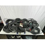 Lot of 1/4 Speaker Cables