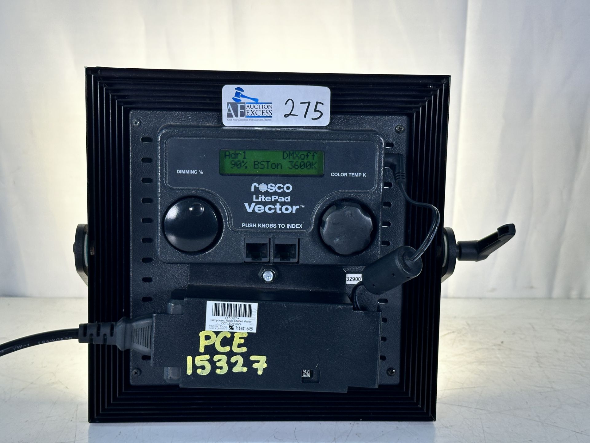 Rosco LitePad LED 3-Light Kit AC/DC Power w/Dimmers, Color Temp Change Includes Hard Case, 3 Stands, - Image 12 of 16