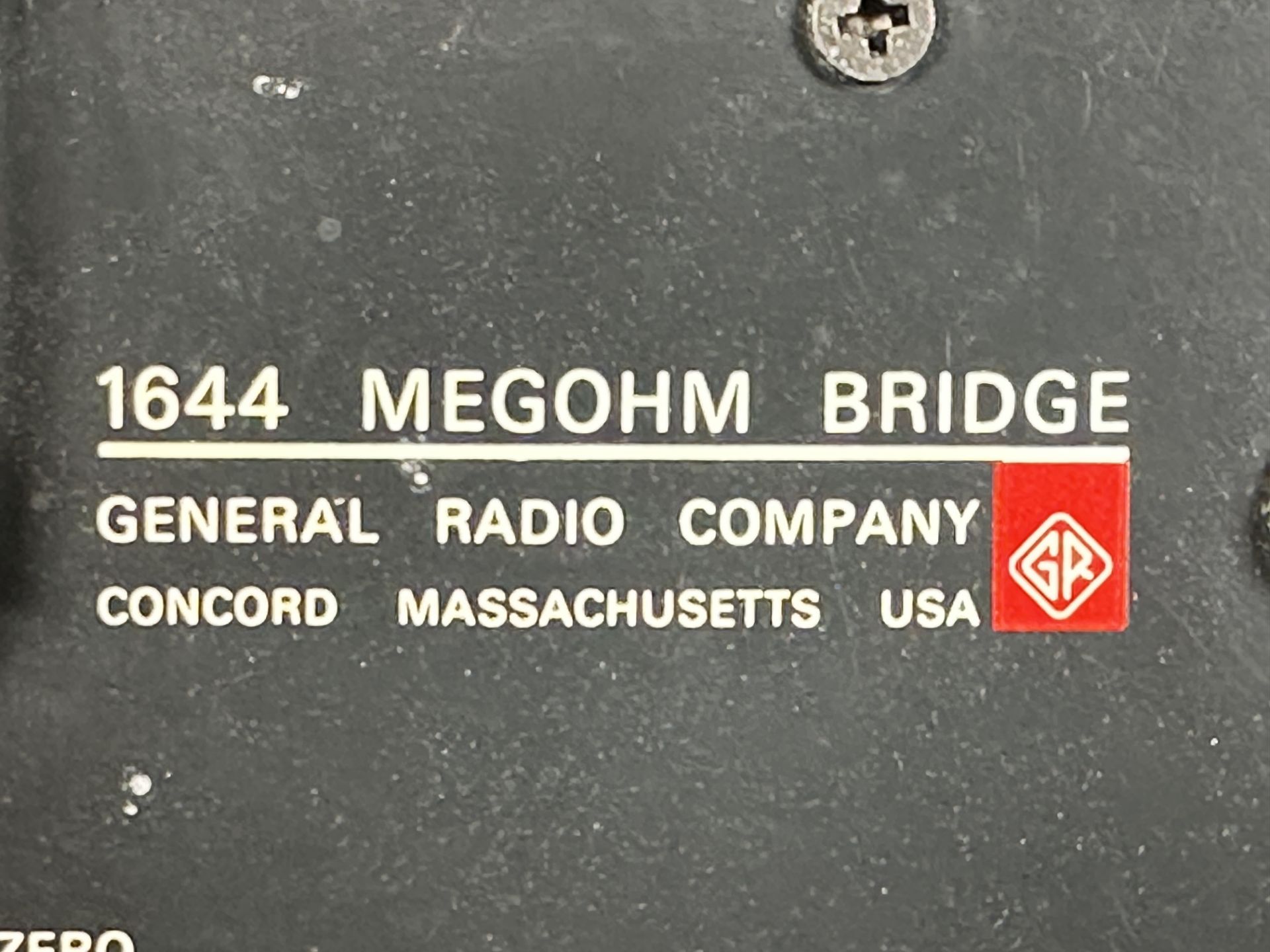 General Radio 1644-A Megohm Bridge - Image 3 of 5