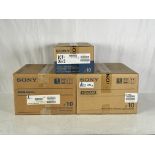Lot of Betacam tapes New, Sealed Sony BCT-94HDL HDCAM Videocassette Box of 10, Sony BCT-D34L Box of