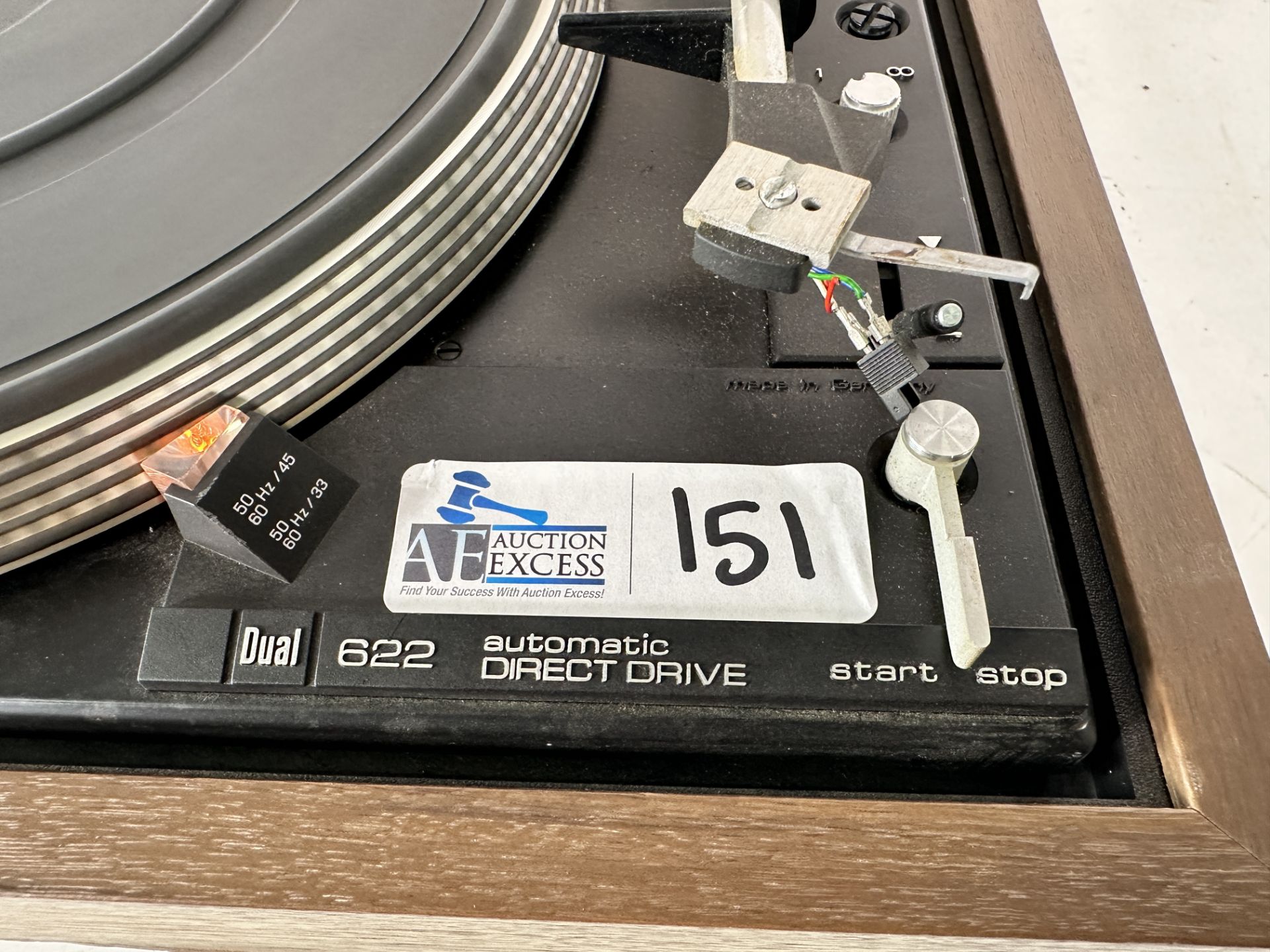 Dual 622 Vintage Turntable Record Player - Image 5 of 10