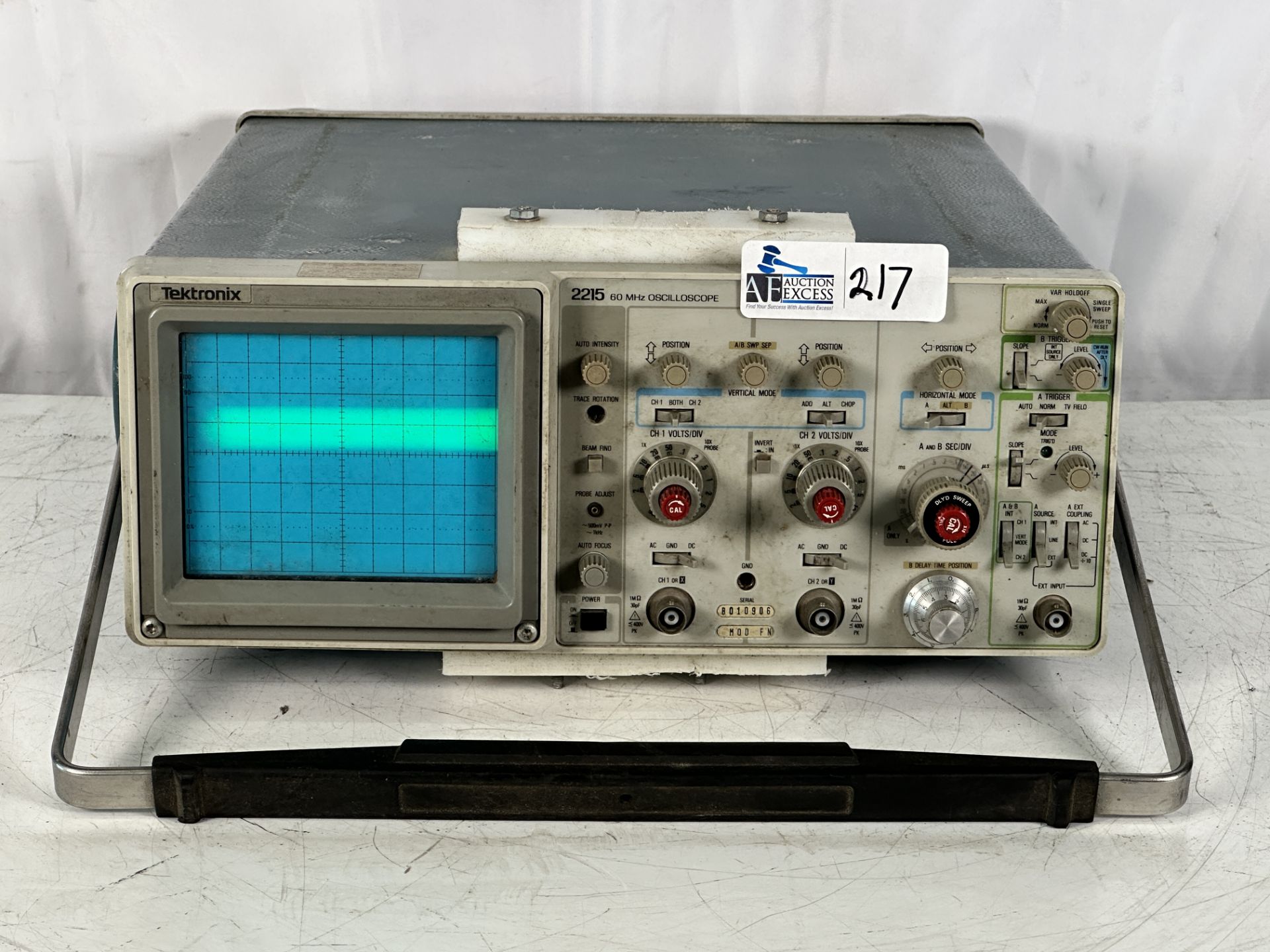 Tektronix 2215 60MHz Dual Channel Oscilloscope