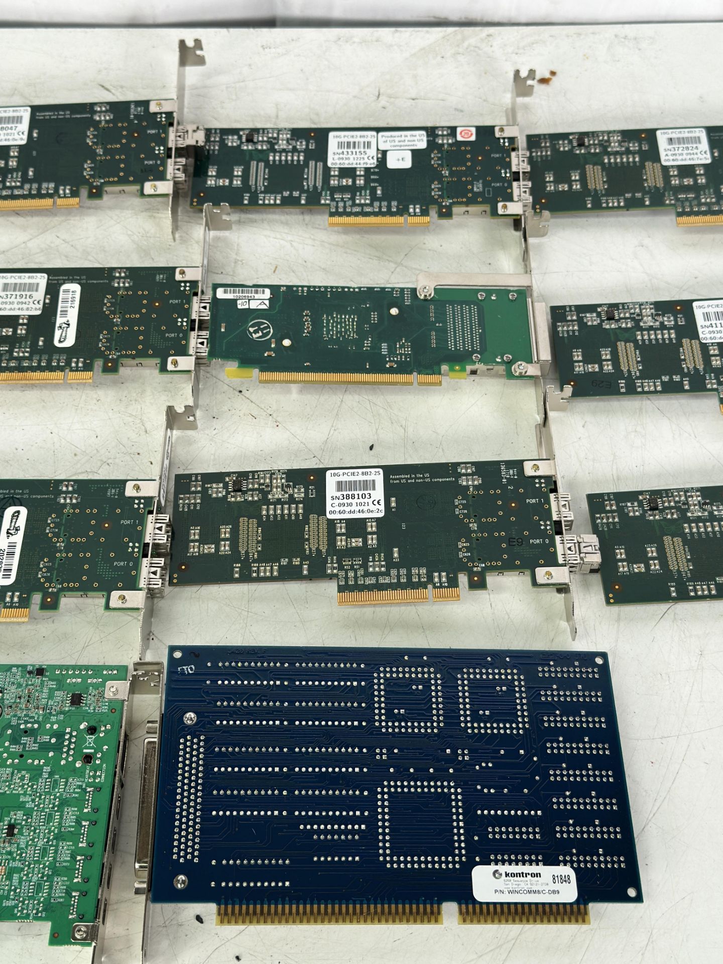Large Lot of PciE Cards w/ Periphals including Card Readers, RS-232 Converters etc - Image 12 of 13