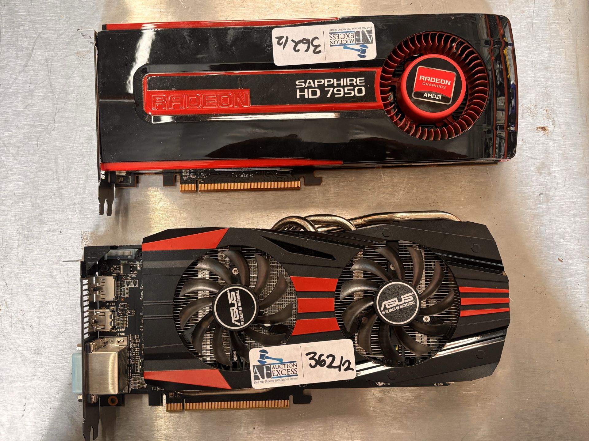 Lot of 2 Graphics Cards: ASUS AMD Radeon R9 270X 4GB GDDR5 Video Graphics Card GPU R9270X-DC2T-4GD5. - Image 5 of 5