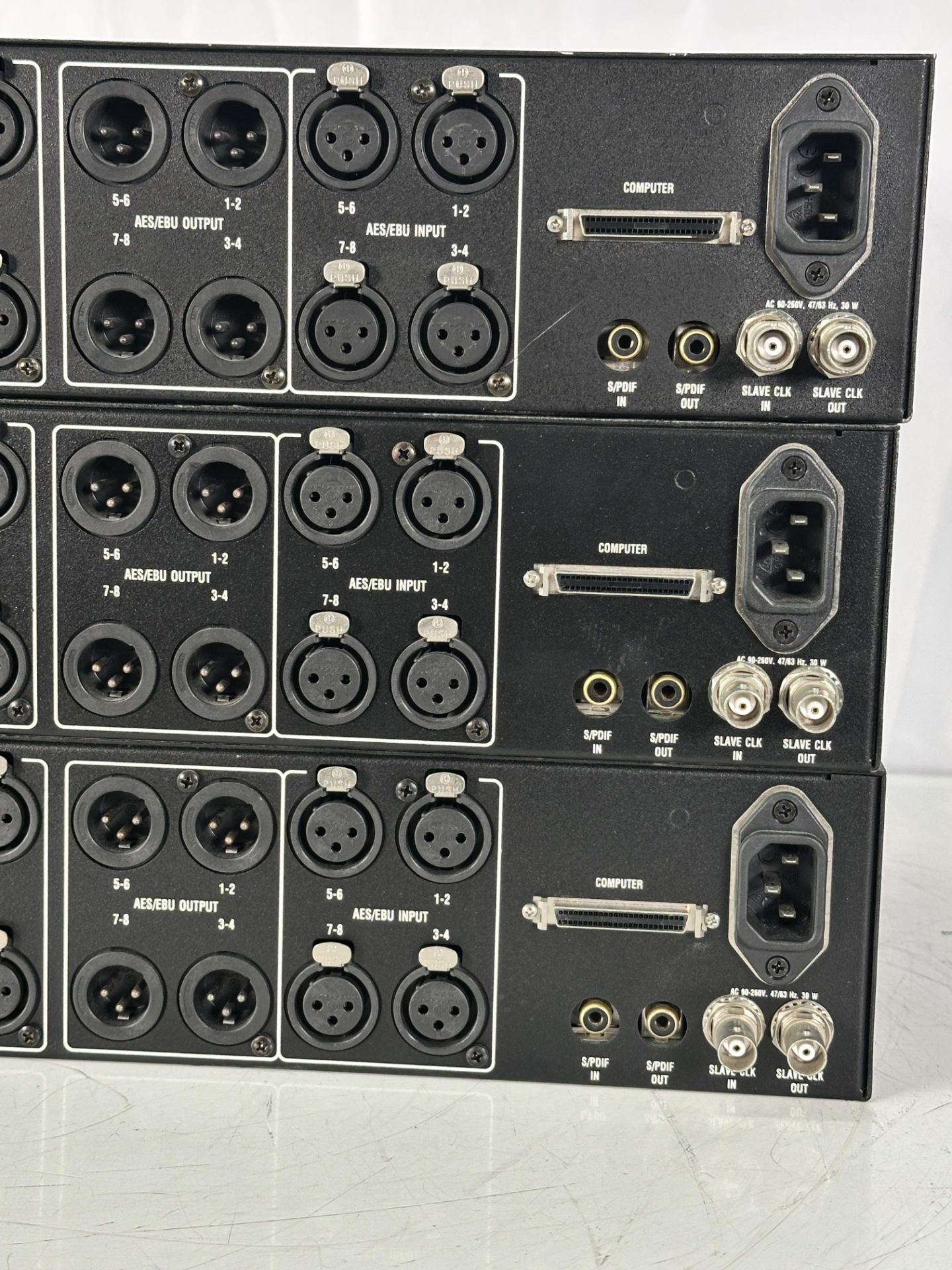 Lot of 3 Digidesign 888/24 I/O Audio Interfaces MH068 - Image 5 of 5