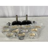 Lot of Desktop Mic Stands and Desk Top Screw Stands