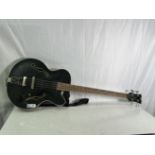 Dean 4 String Electric Base Guitar (Crack in headstock)