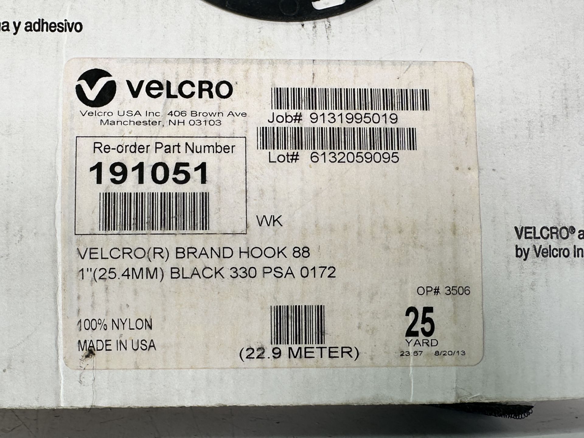 Lot of Velcro 320288 and 191051 Tape Strip Reels - Image 3 of 4