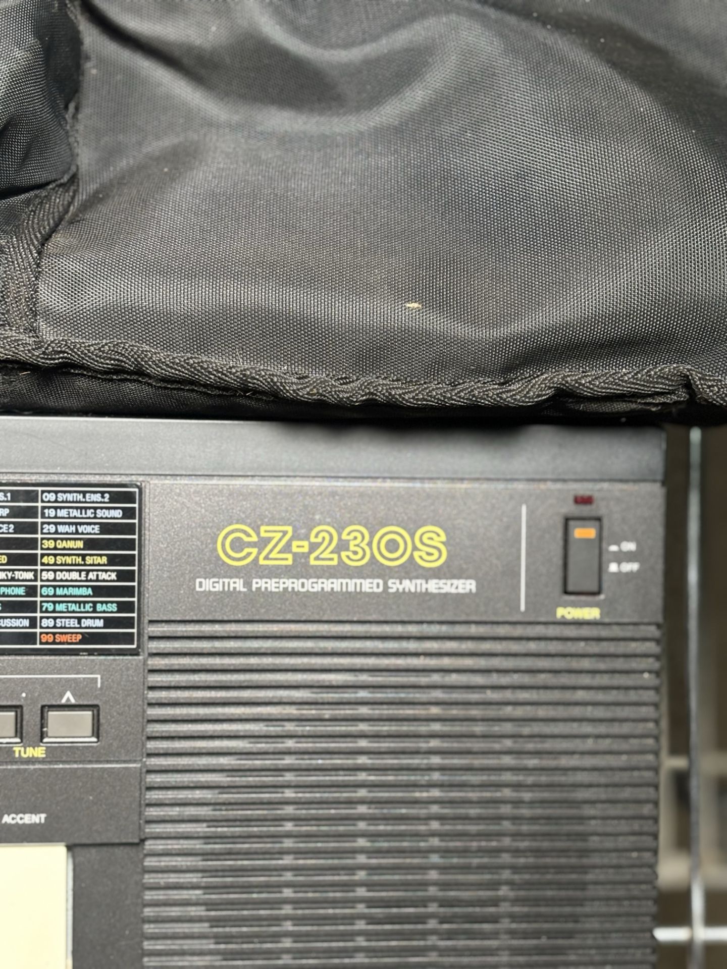 Casio CZ-230S Keyboard Electronic Piano Synthesizer w/ Power Supply - Image 4 of 5