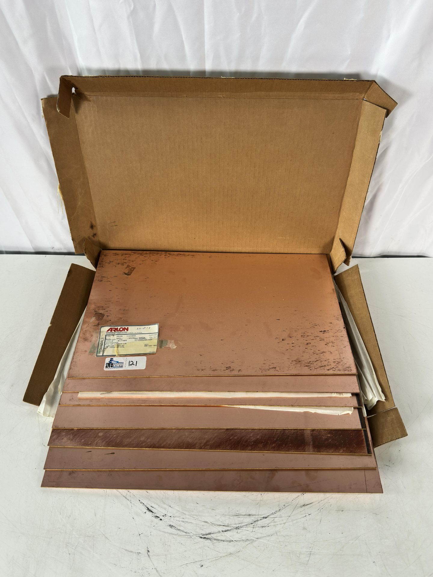 Arlon 31NG0620C22A 12x18 Copper Sheets .620 Thickness