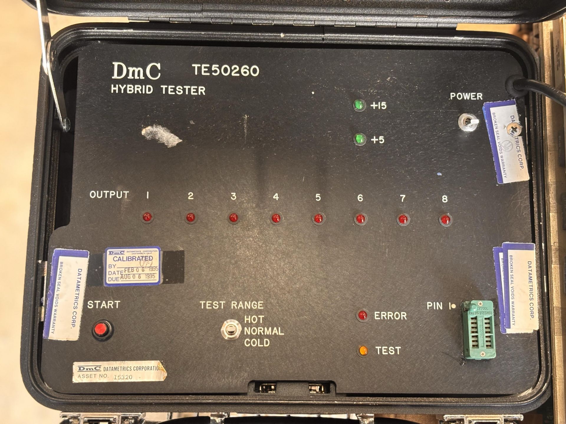Lot of Test Equip including DMC TE50260 hybrid tester ACDC Electronics EL-300 Power Supply, Belfort - Image 7 of 15