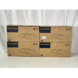 Lot of 4 Dahua Technology IPC-HFW5502C 5MP Full HD Network Motorized IR-Bullet Cameras