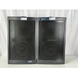 Lot of 2 Anchor PA Speakers Anchor Liberty MP-4501 Portable Speaker and Anchor MP-4601 Portable Spea