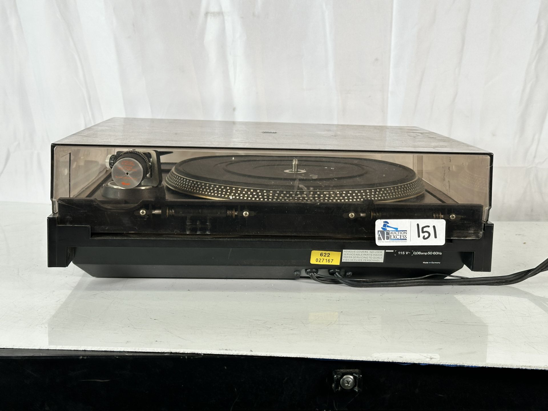 Dual 622 Vintage Turntable Record Player - Image 8 of 10