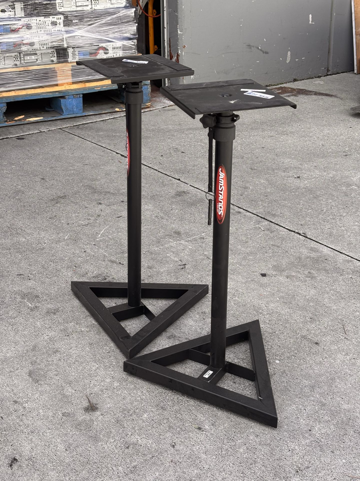 Pair of Jamstands Speaker Stands Platform Measures 9x9" - Image 3 of 4